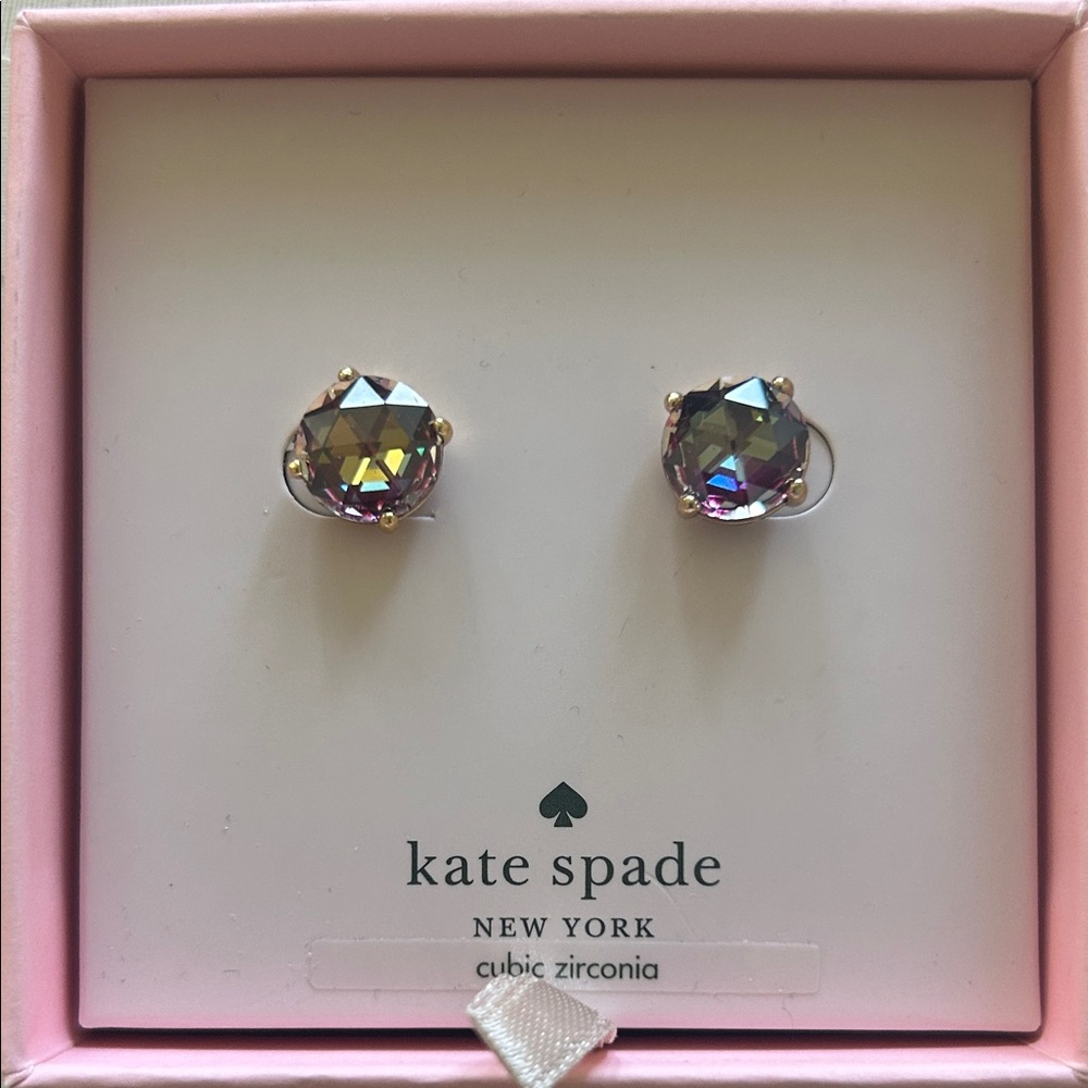 Kate Spade Iridescent Earrings new without tags